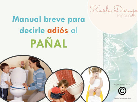 Manual para enseñar a tu hijo a usar el baño y dejar el pañal